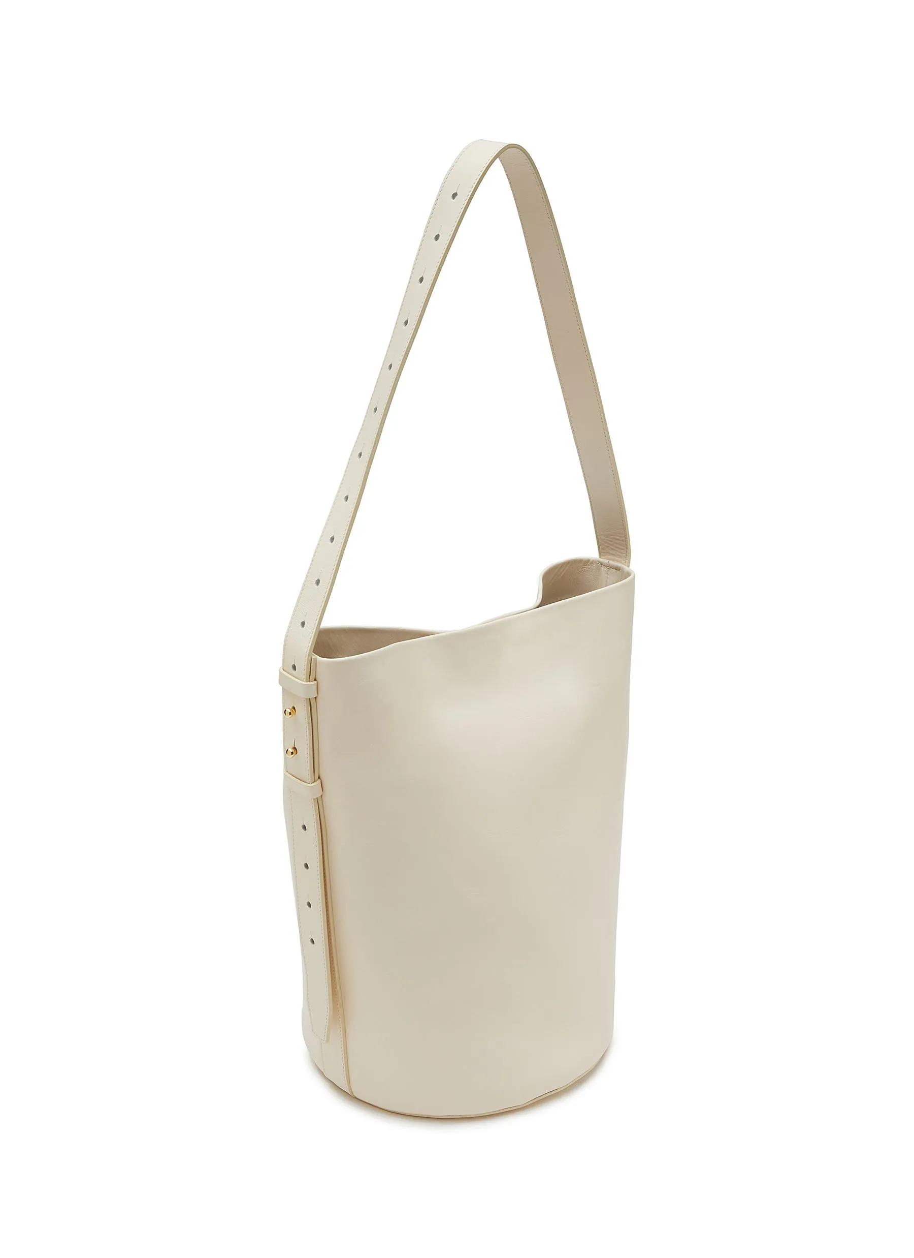 -----------PB 0110  ---- ------------WHITE ----AB 91.9 Large Belt Bucket Tote --