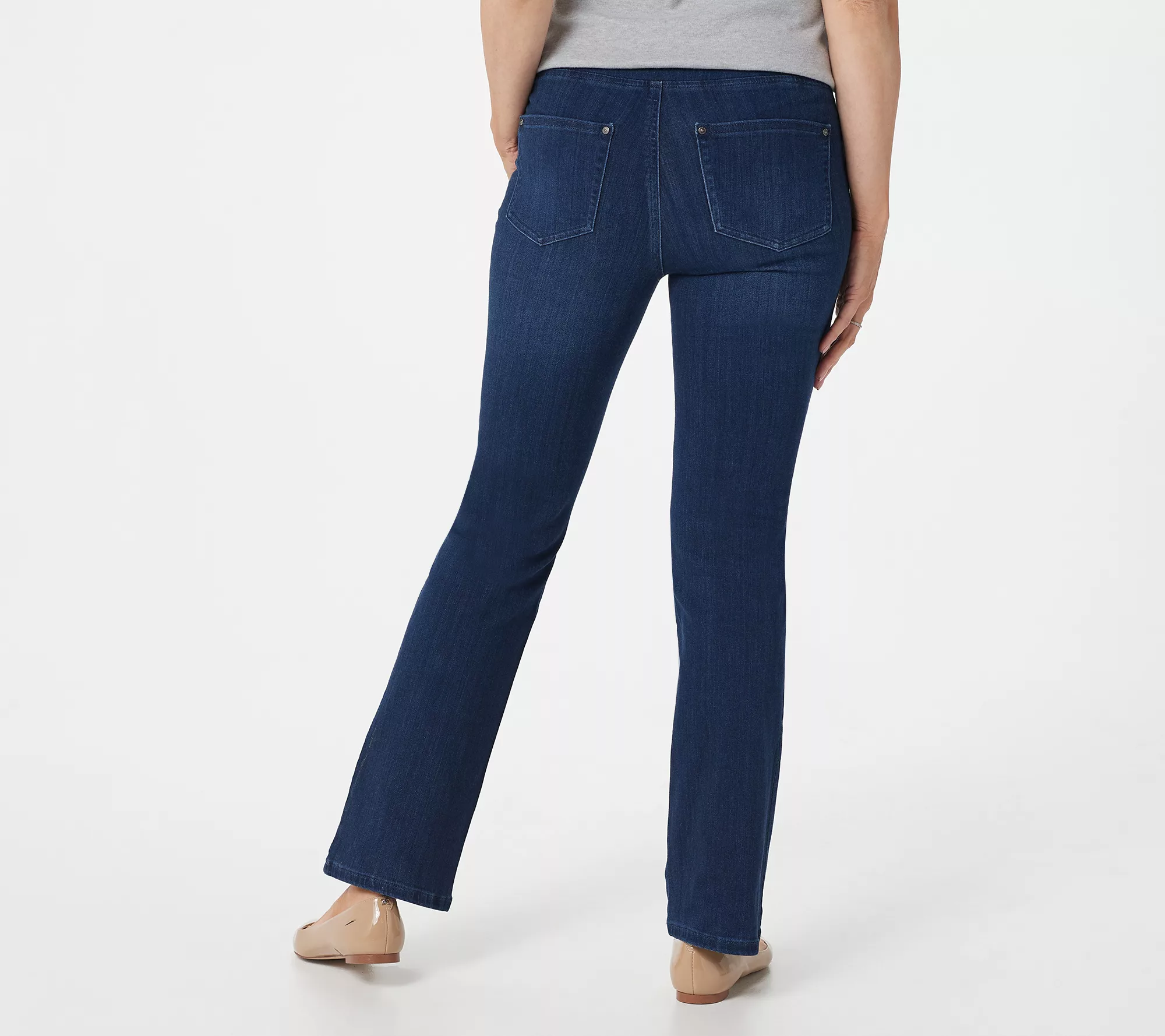 "As Is" Belle by Kim Gravel Regular Primabelle Boot-Cut Jeans