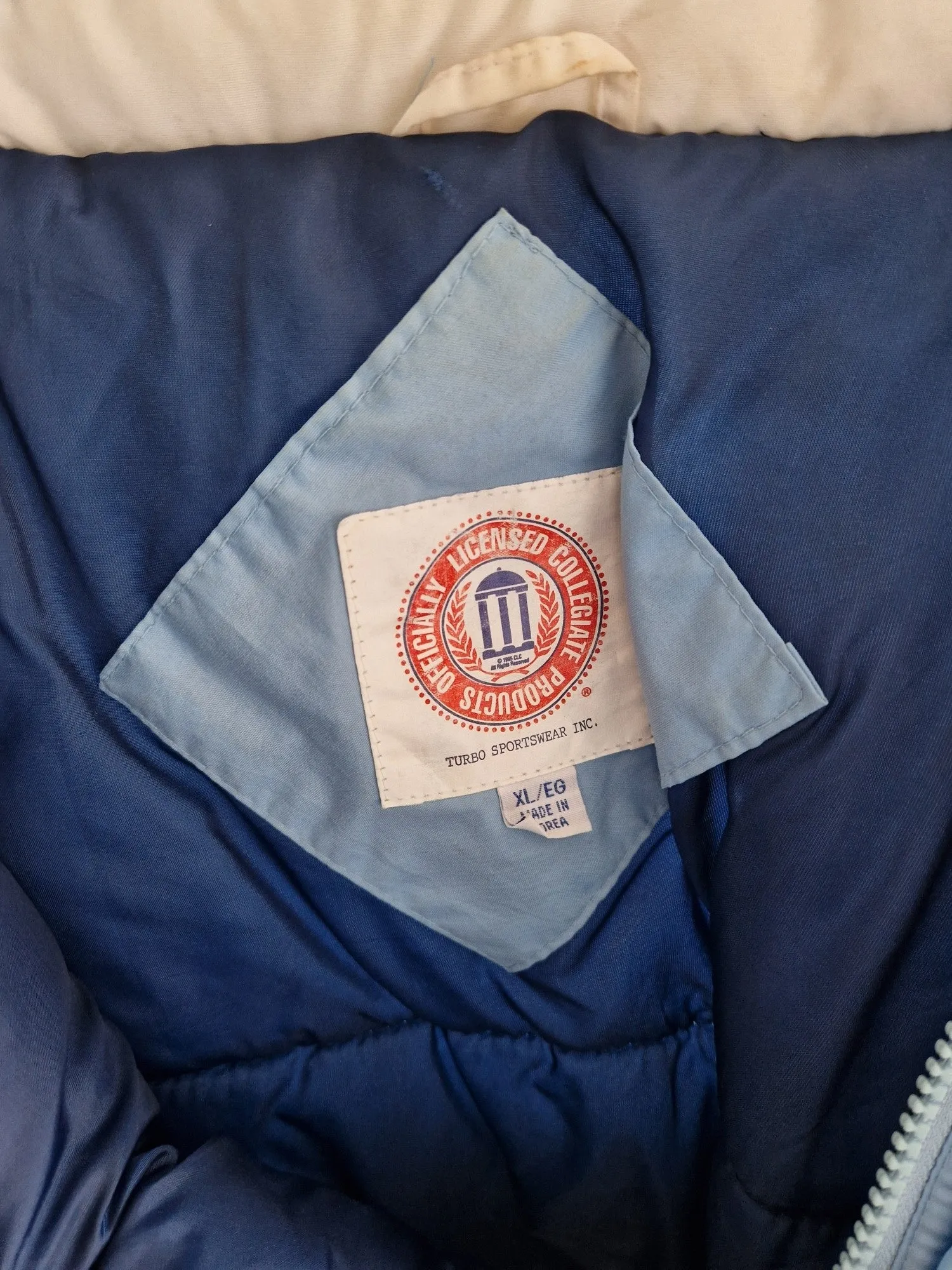 90's Carolina Tar Heels Coach Jacket - Size XL