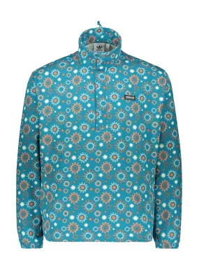 Adidas Adventure Natures Awakening All Over Print Jacket- Blue