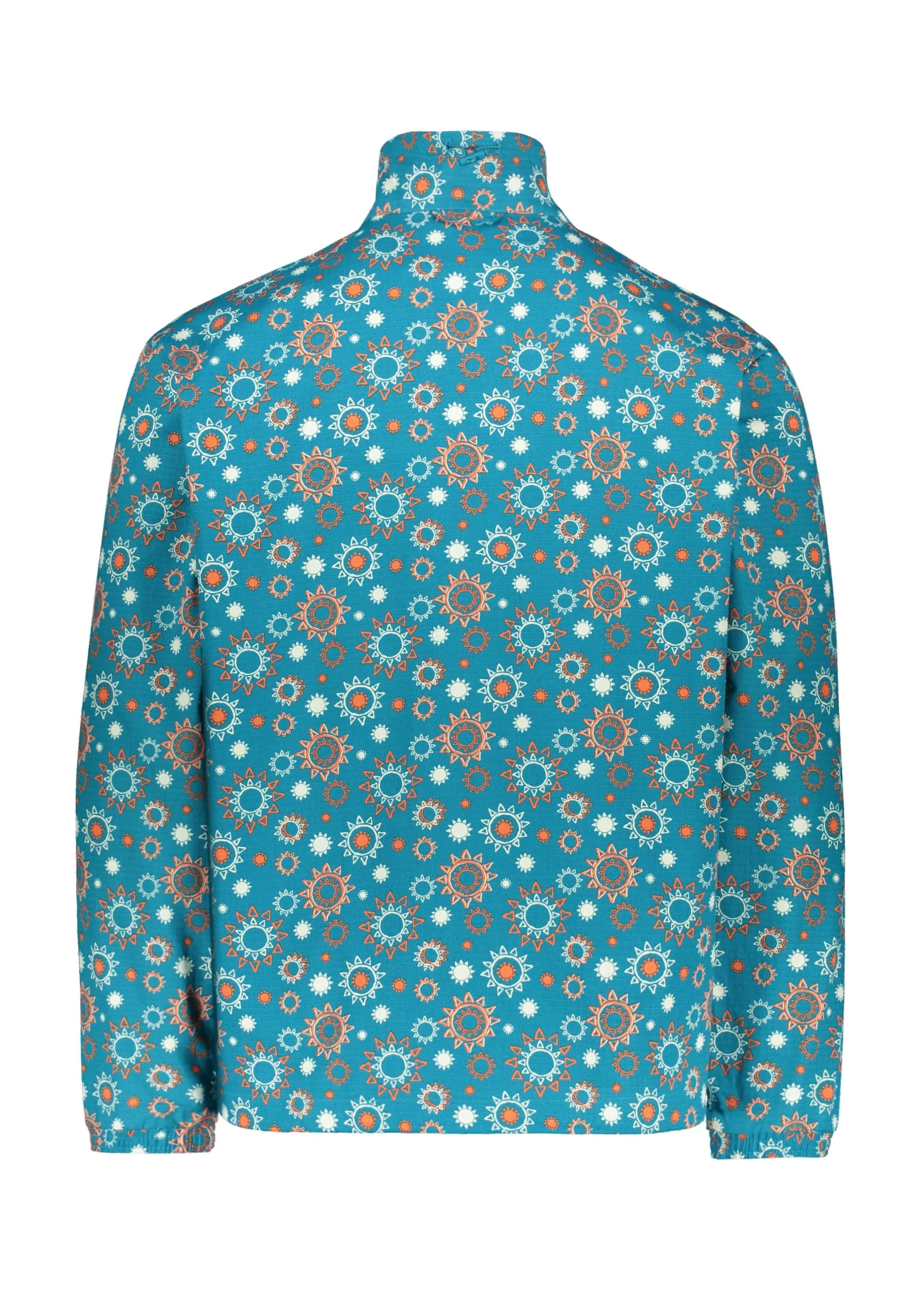 Adidas Adventure Natures Awakening All Over Print Jacket- Blue