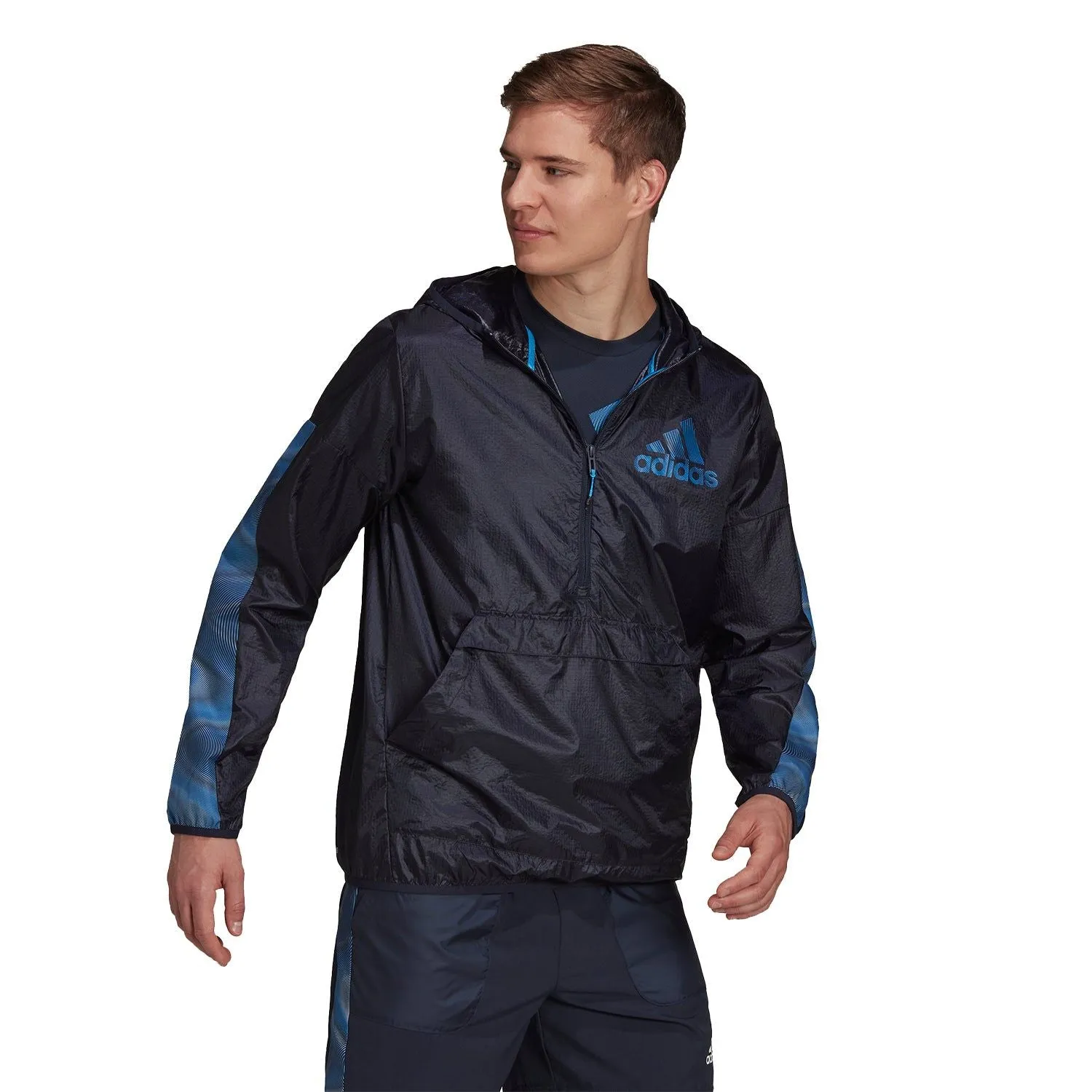 adidas AEROREADY Seasonals Sport Windbreaker - Legend Ink Navy