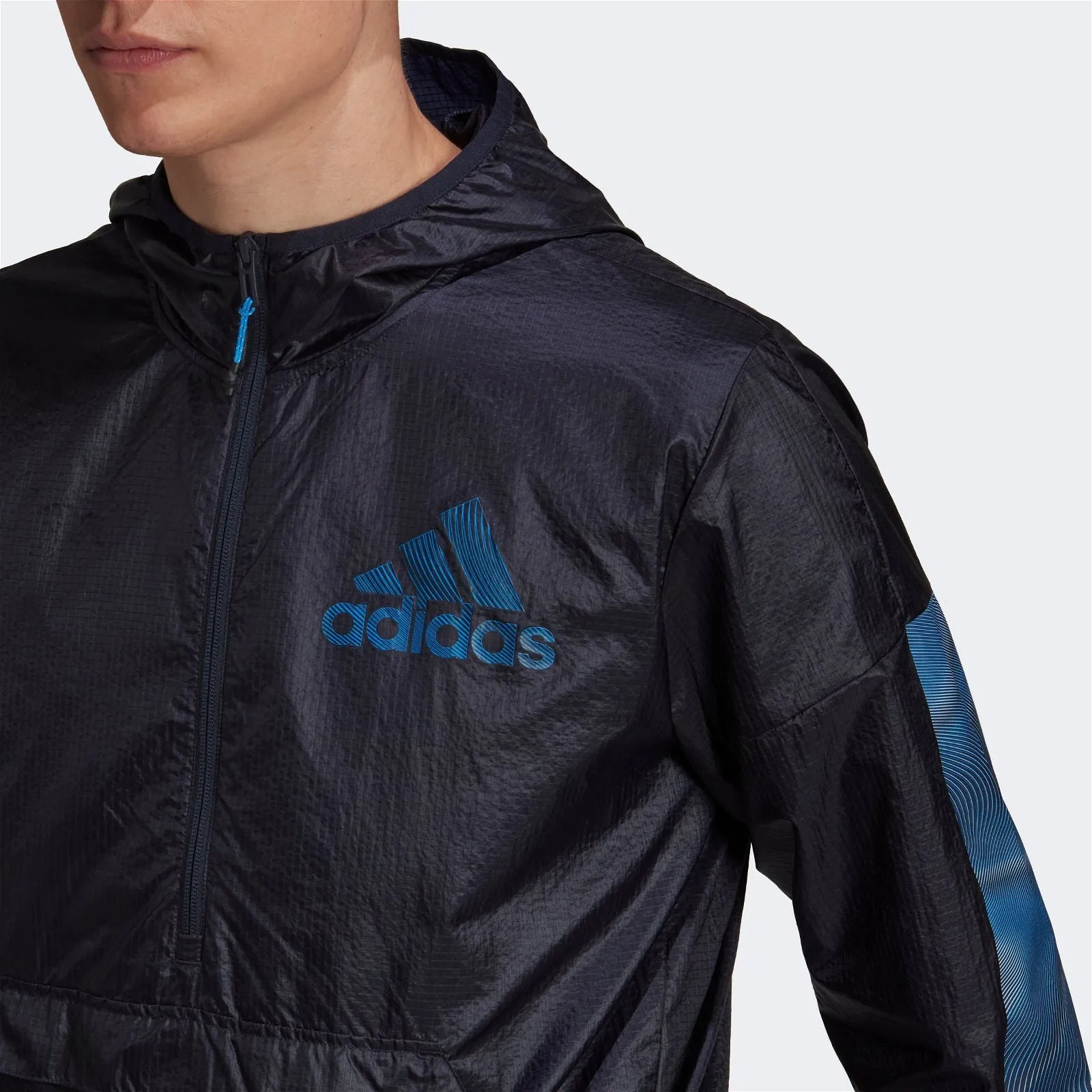 adidas AEROREADY Seasonals Sport Windbreaker - Legend Ink Navy