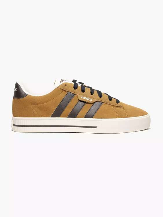 adidas Core  Daily 3.0 Bronze/Dark Brown Lace Up Trainers