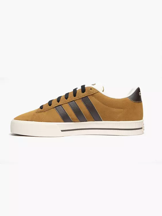 adidas Core  Daily 3.0 Bronze/Dark Brown Lace Up Trainers