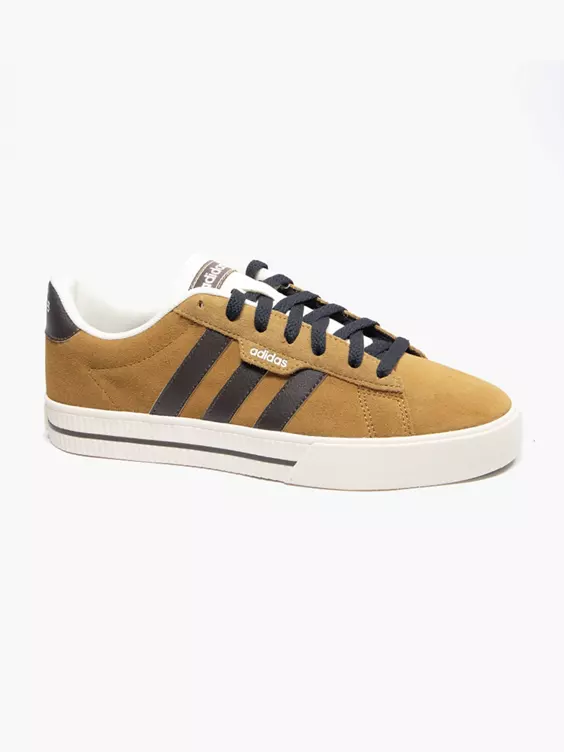 adidas Core  Daily 3.0 Bronze/Dark Brown Lace Up Trainers