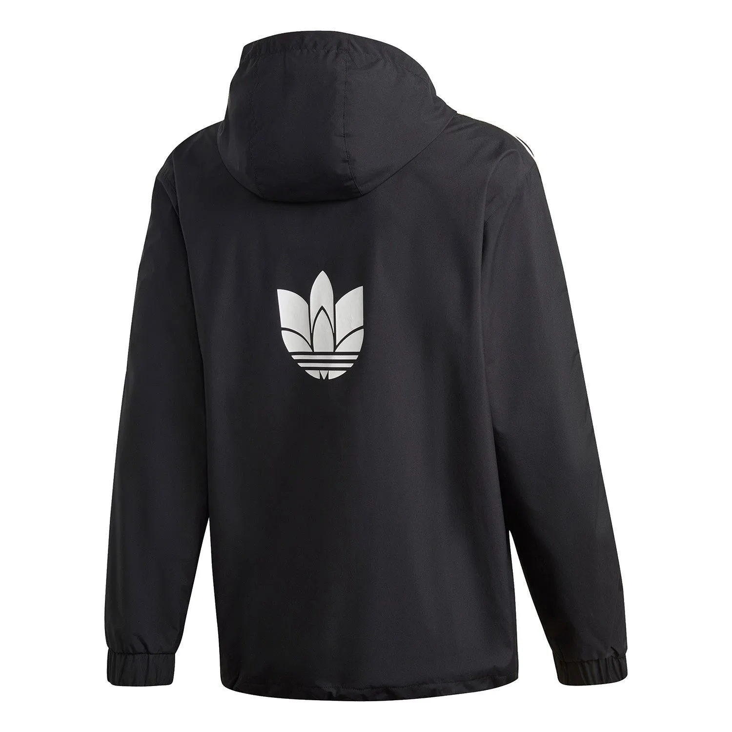 adidas Originals Adicolor 3D Trefoil Windbreaker -  Black