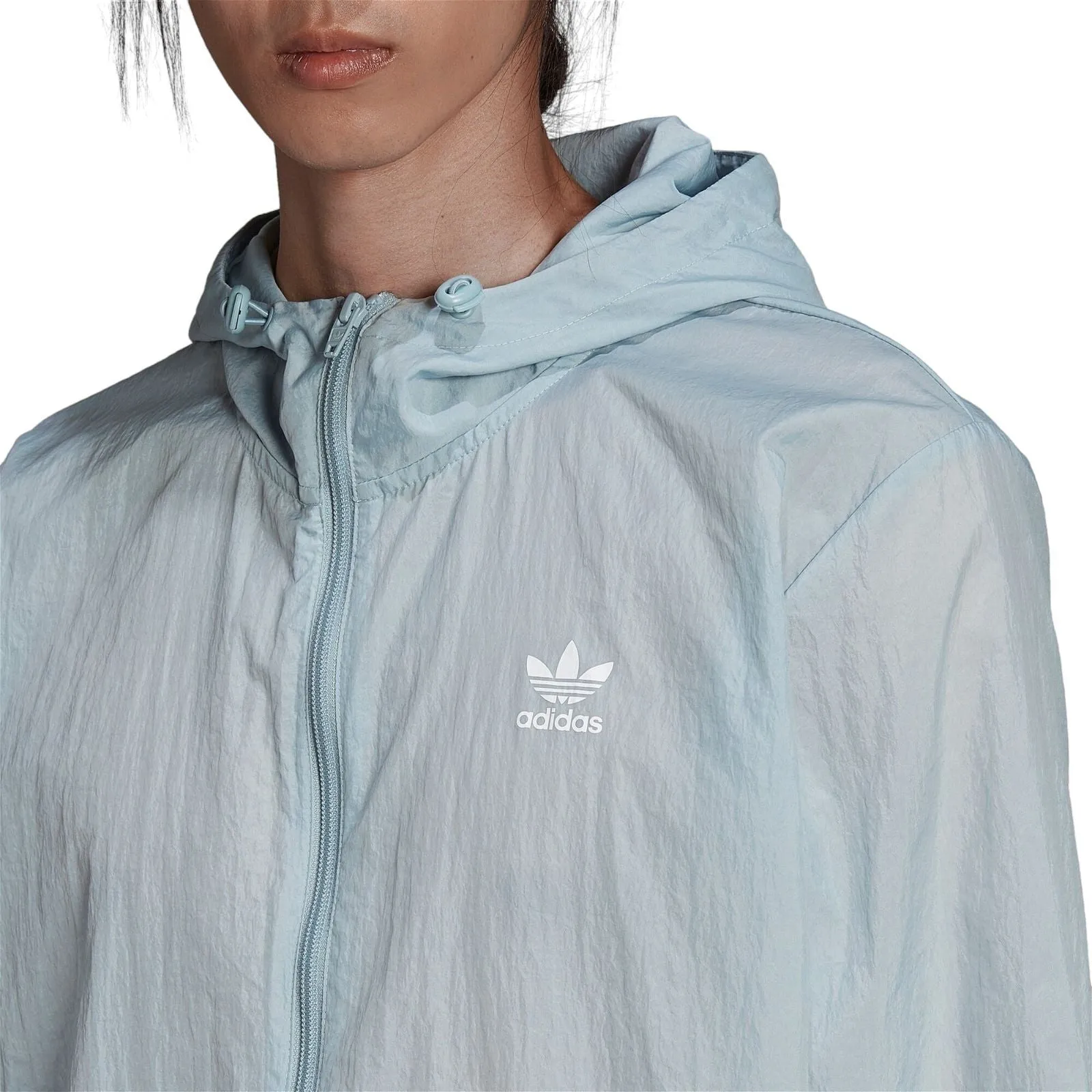 adidas Originals Adicolor Essentials Trefoil Windbreaker - Magic Grey