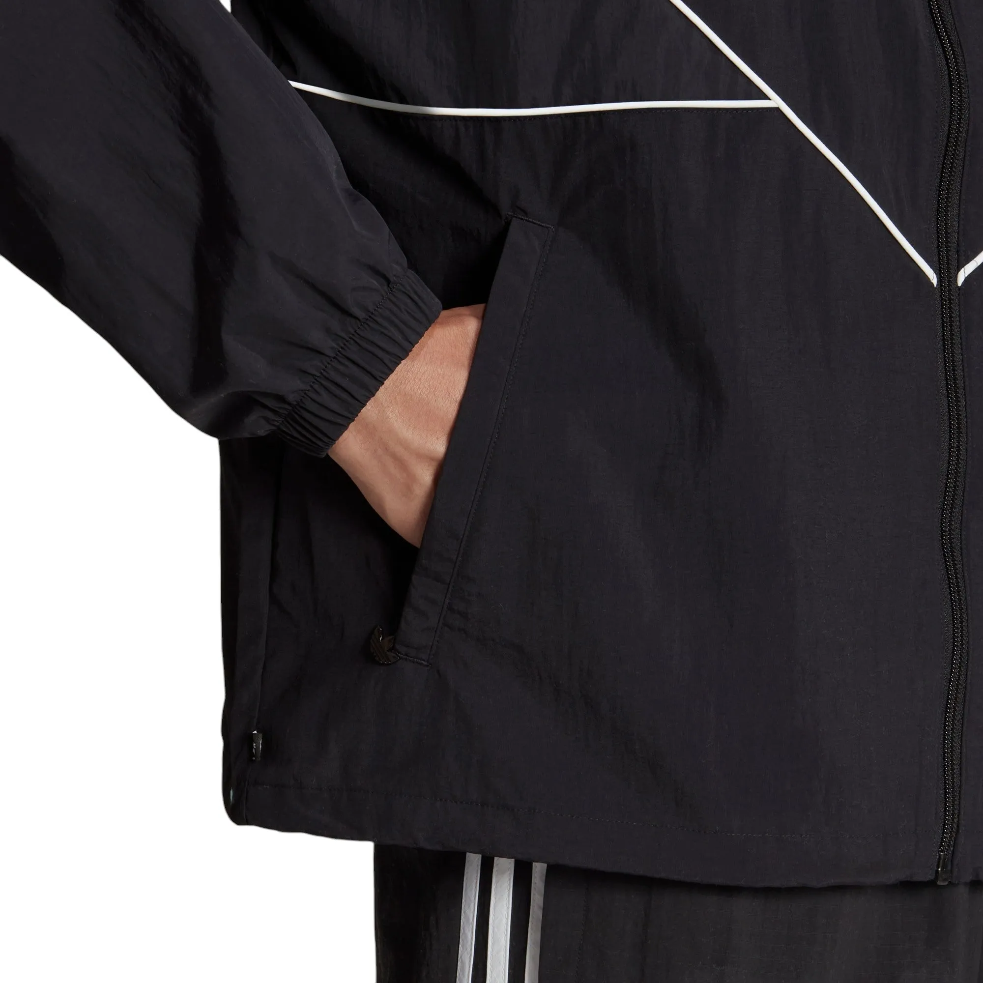 adidas Originals Adicolor Seasonal Archive Windbreaker - Black / White