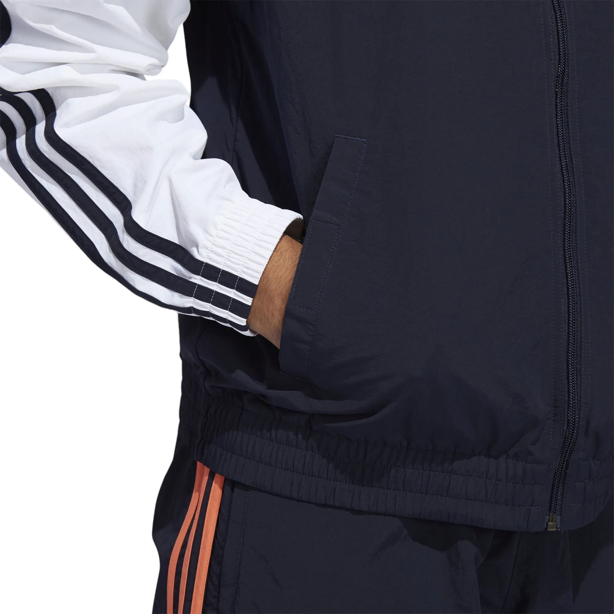 adidas Originals Shadow Trefoil Windbreaker - Blue