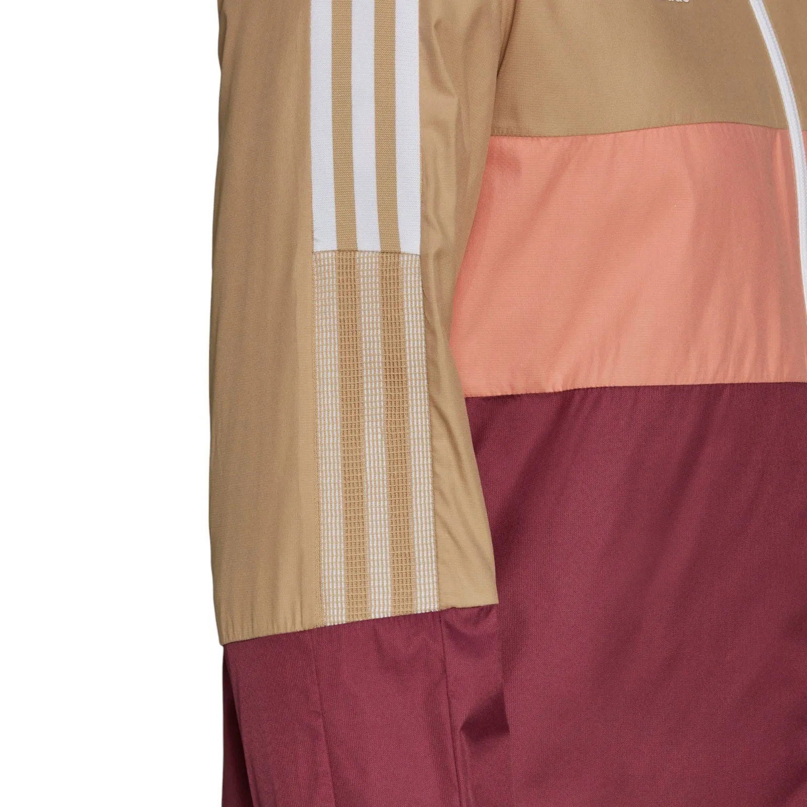 adidas Womens Tiro Winterized Windbreaker - Beige