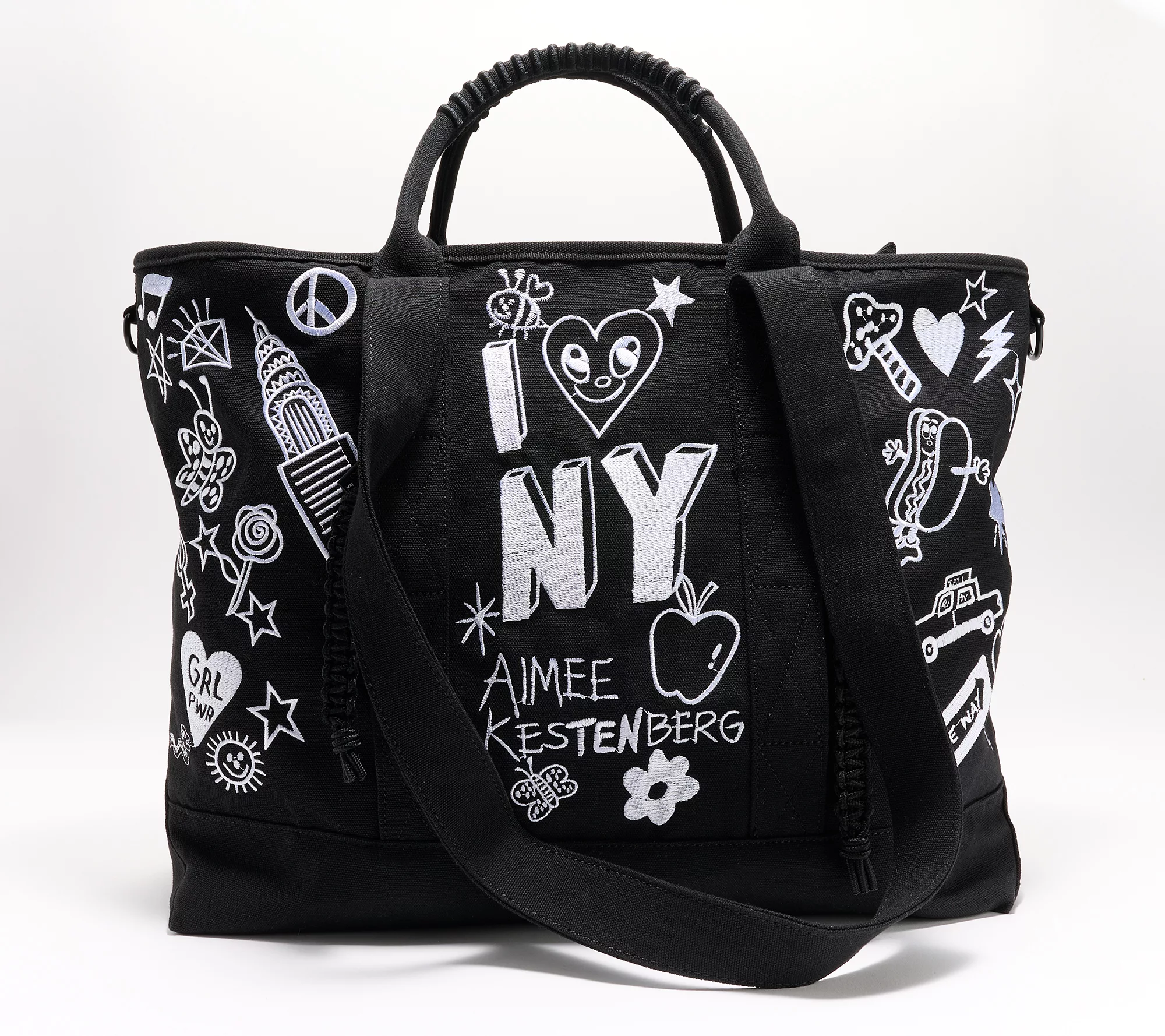 Aimee Kestenberg I Scream Be Your Own Muse Large Tote