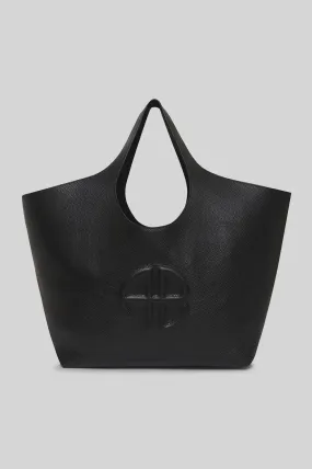 Anine Bing Lili Tote - Black Pebbled