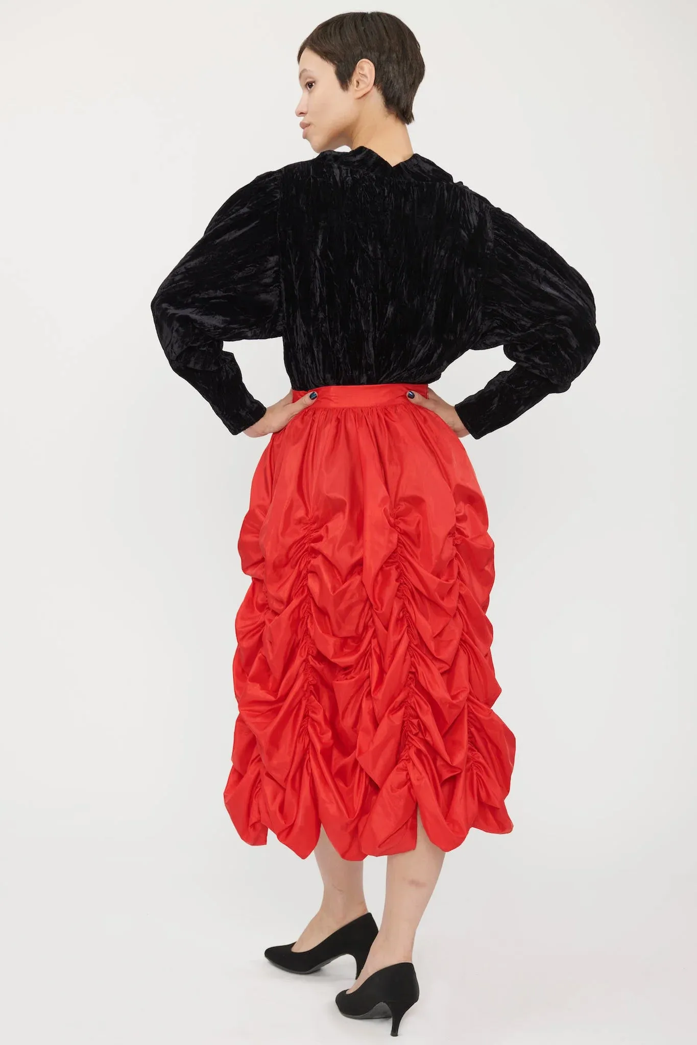    Anja Skirt in Apple Red      