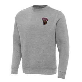 Antigua Montana Grizzlies Heather Gray Big & Tall Victory Pullover Sweatshirt