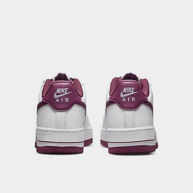 AUTHENTIC NIKE AIR FORCE 1 White Light Bordeaux DH9600 1...