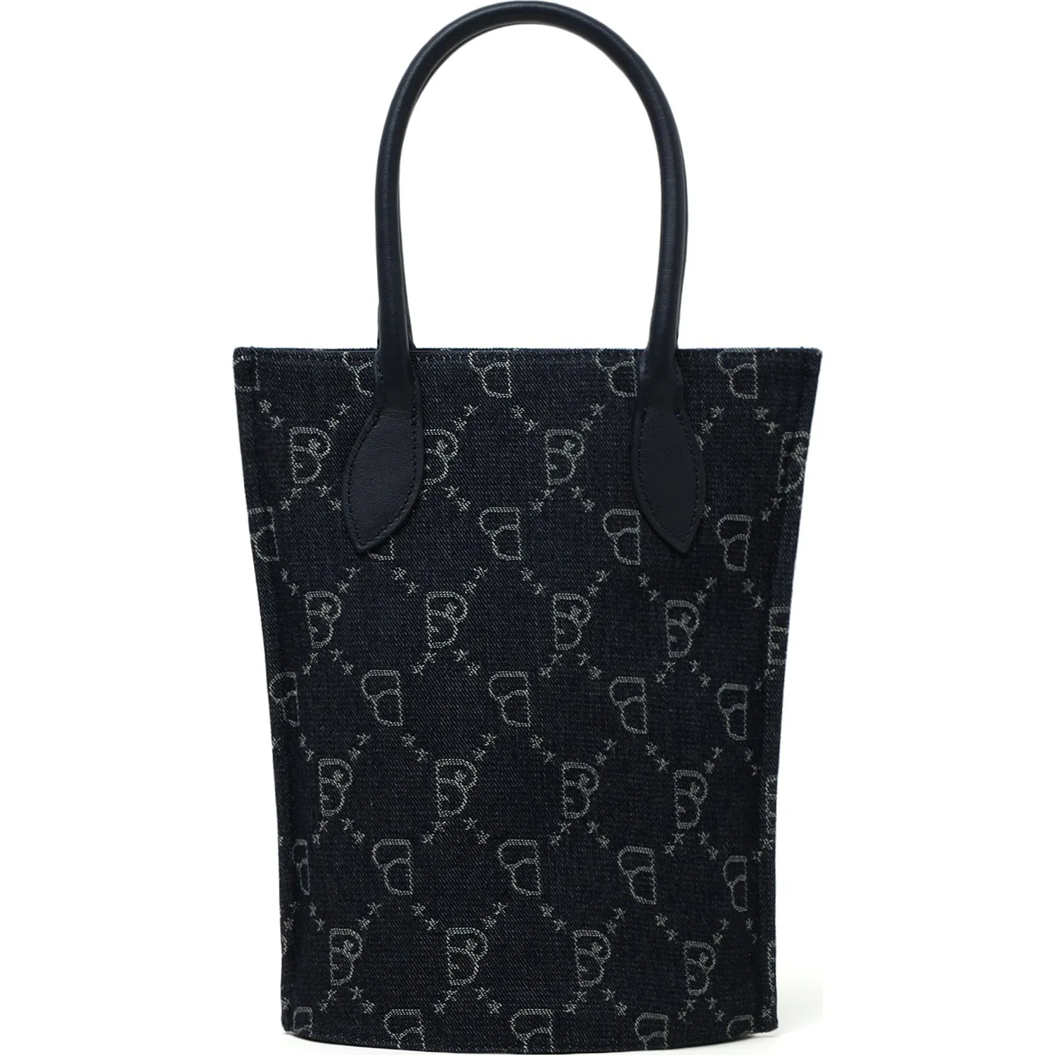 BAPY MONOGRAM JACQUARD SHOULDER BAG LADIES