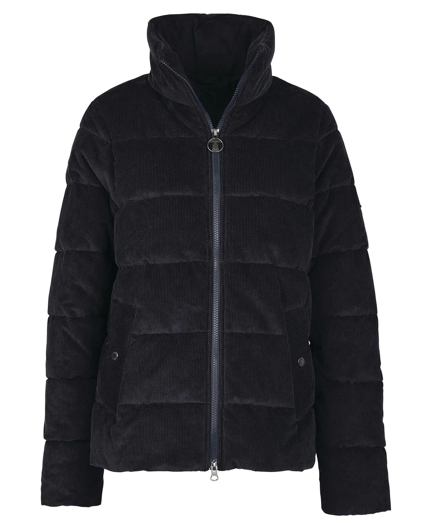 Barbour Aubrey Cord Quilt in Navy LQU1536