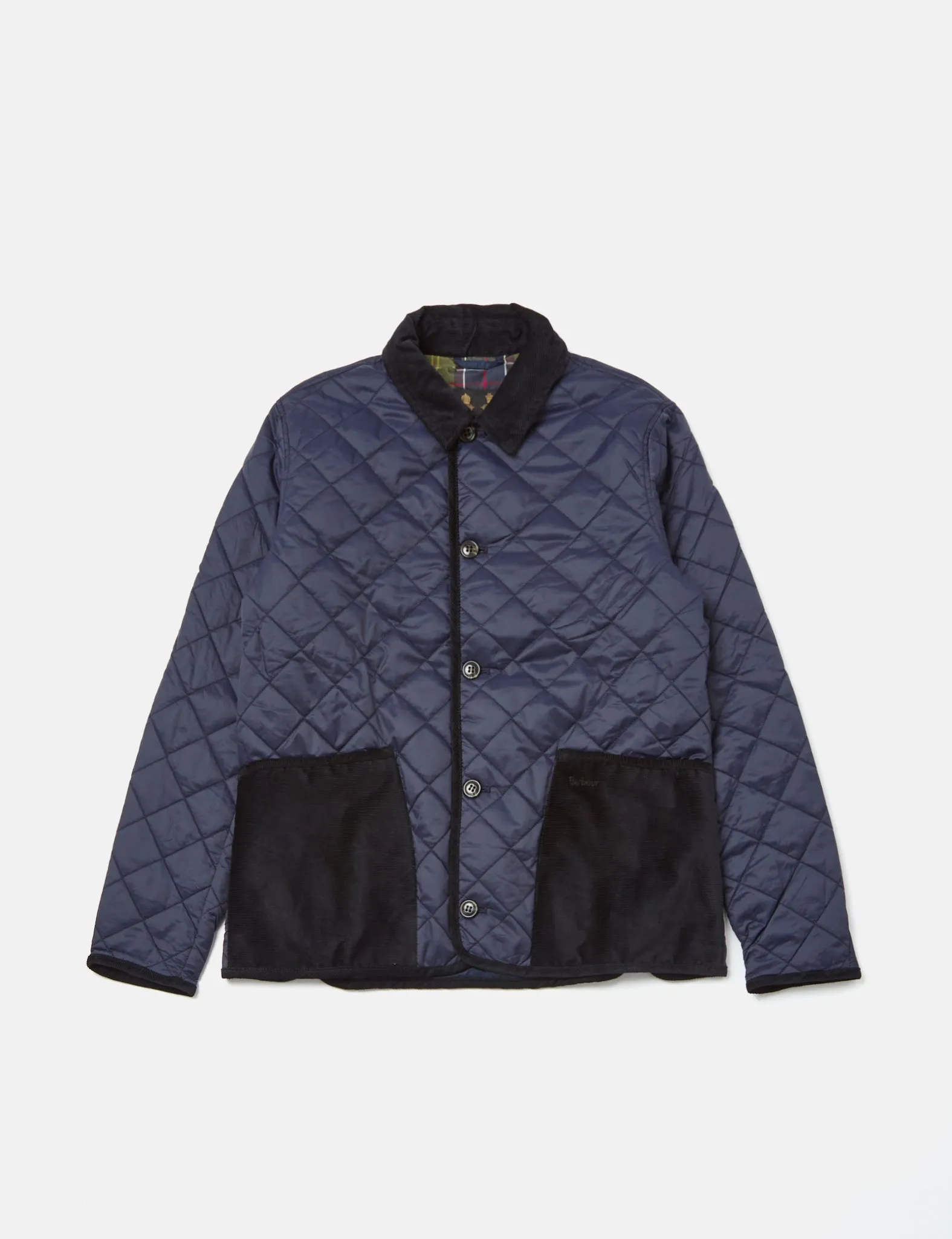 Barbour Hoxton Liddesdale Quilt Jacket - Navy Blue