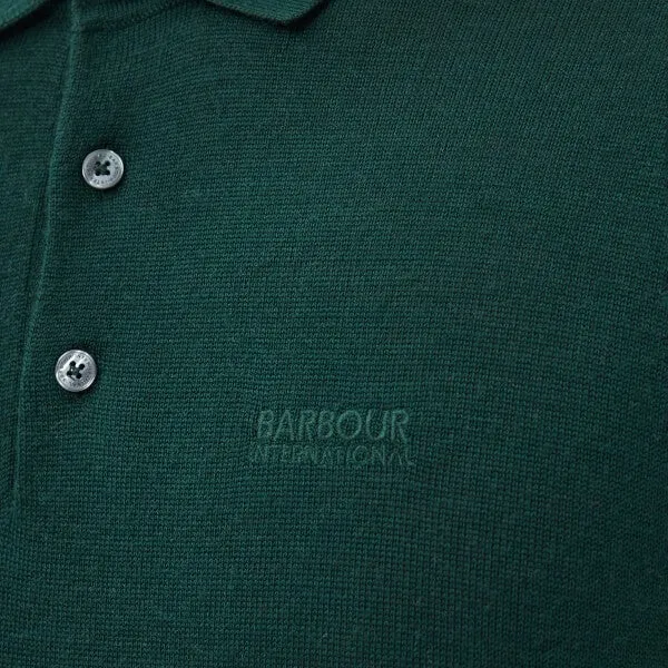 Barbour International Merino Wool Polo Shirt