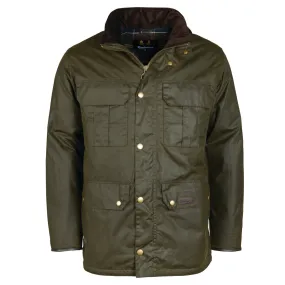 Barbour Malcolm Men's Waxed Jacket | Archive Olive