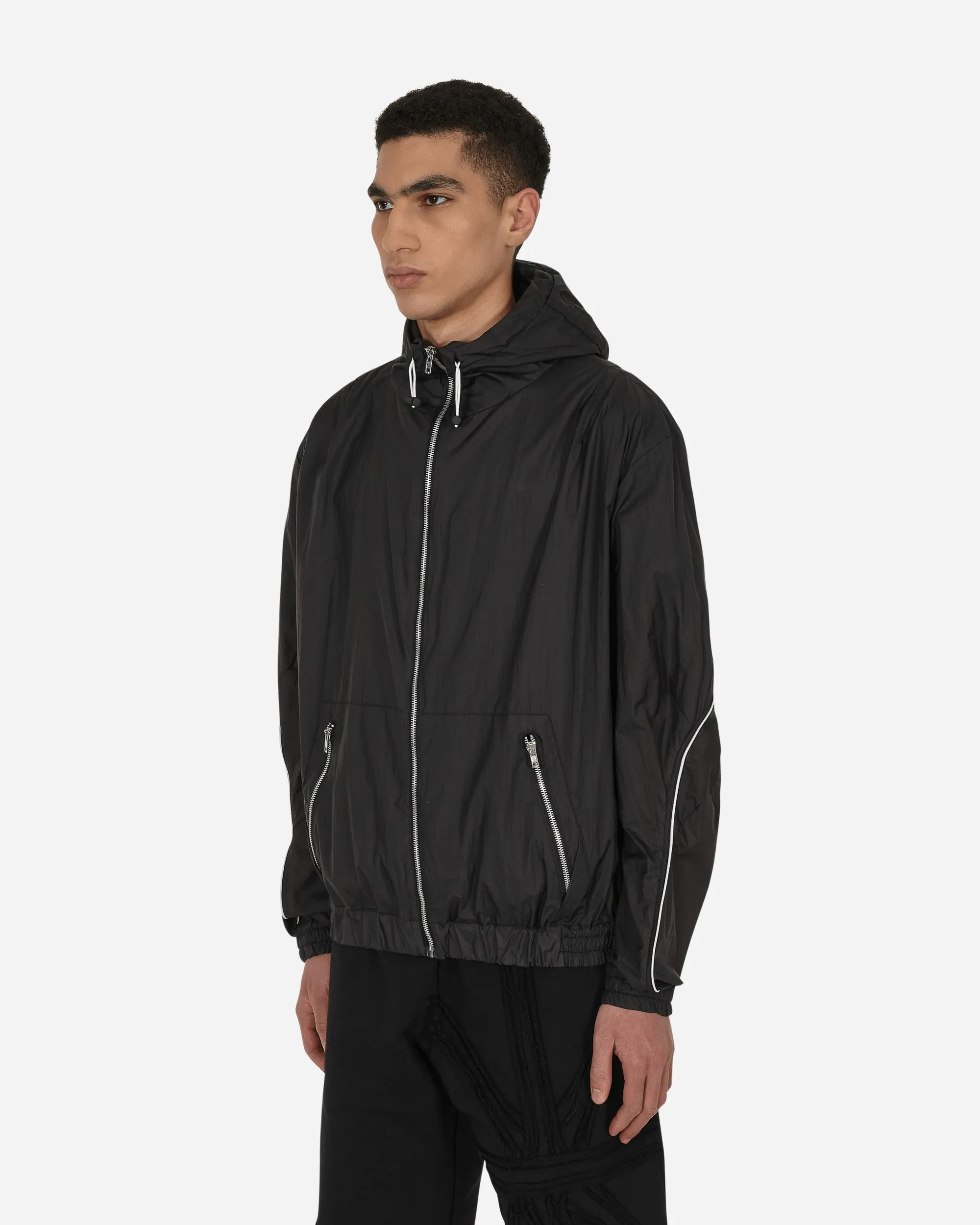 Baxter Hooded Jacket Black