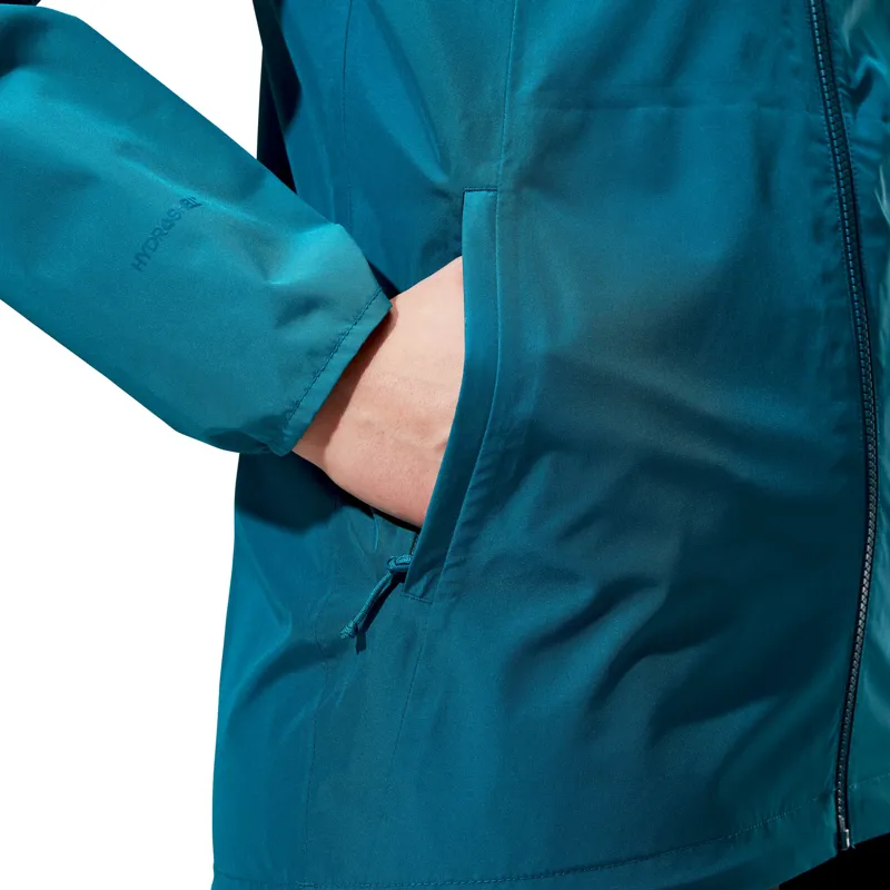 Berghaus Womens Deluge Pro 3.0 Jacket - Deep Ocean-Jungle Jewel