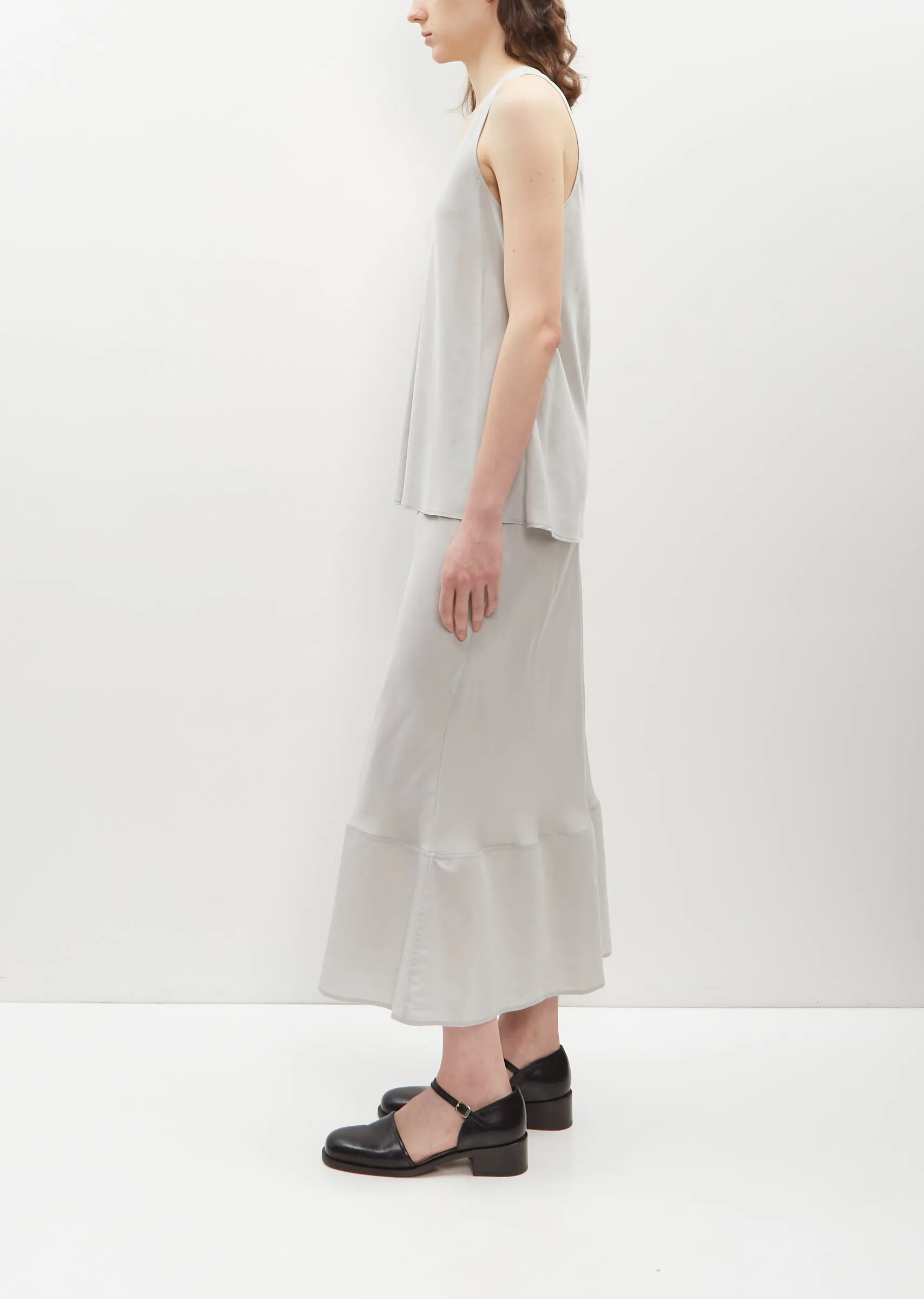 Bias Cut Long Skirt