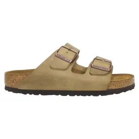 Birkenstock Arizona BS 0552813 Waxy Leather Unisex Sandals Tobacco Brown - UK 7