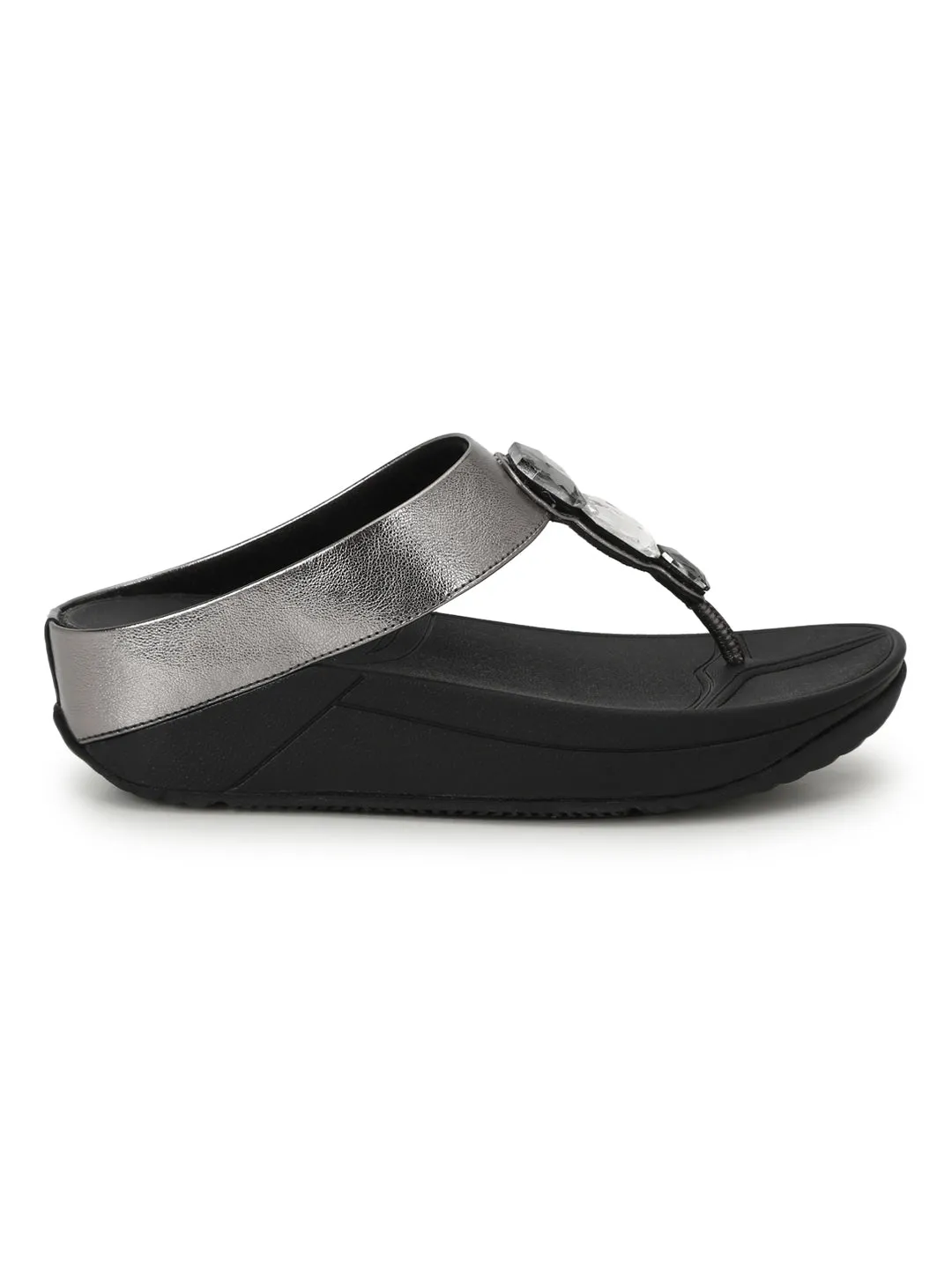 Black PU Comfort Flats (TC-CD-804-BLK)