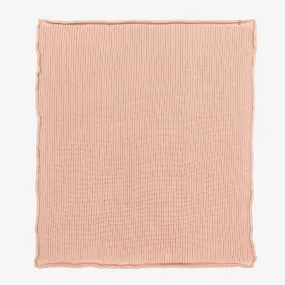 Blush Pink Knitted Blanket (92cm)