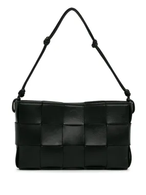 Bottega Veneta Pre-Owned 2012-2023 Maxi Intrecciato Cassette Pouch on Strap shoulder bag - Black