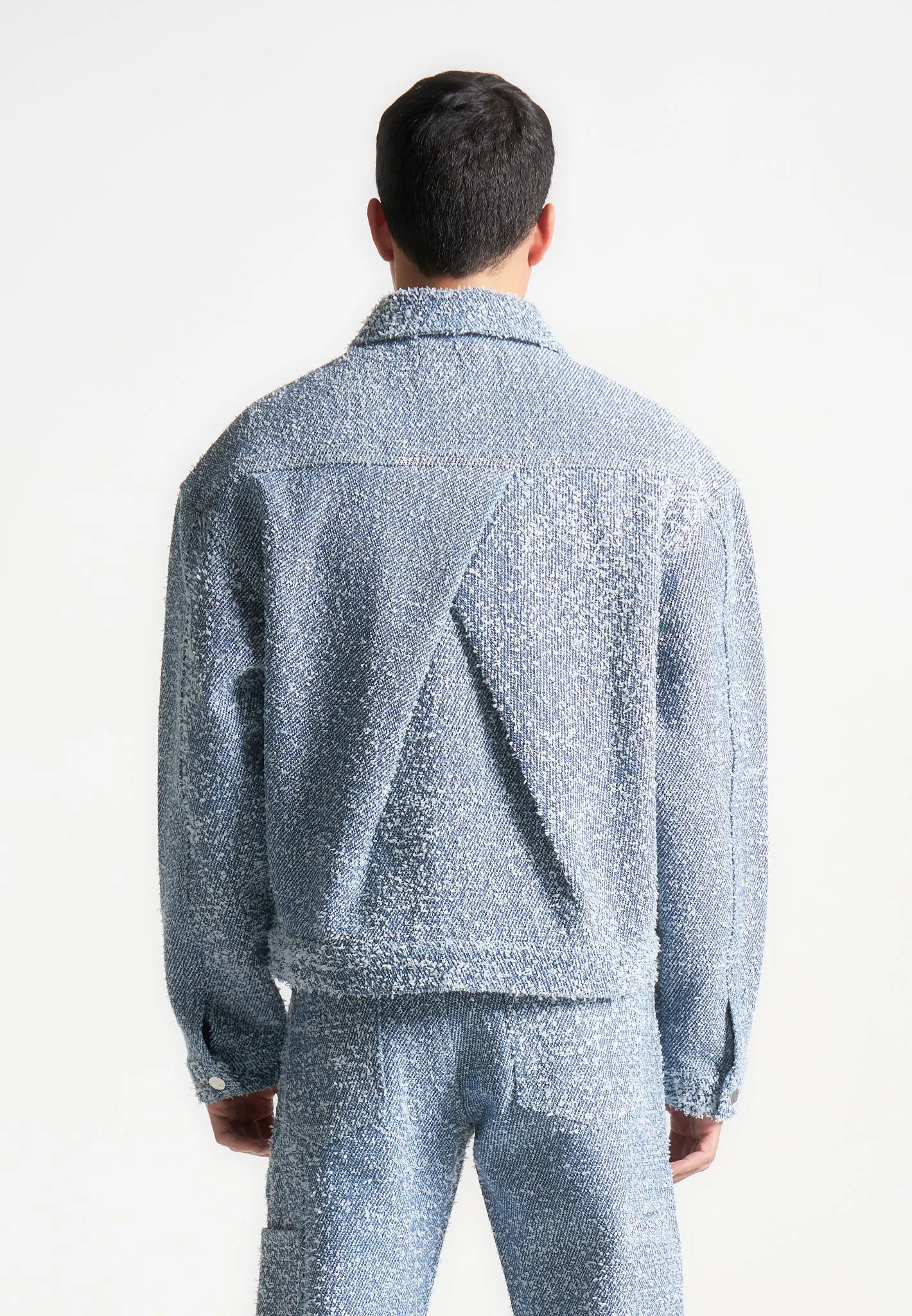 Boucle Carpenter Jacket - Blue