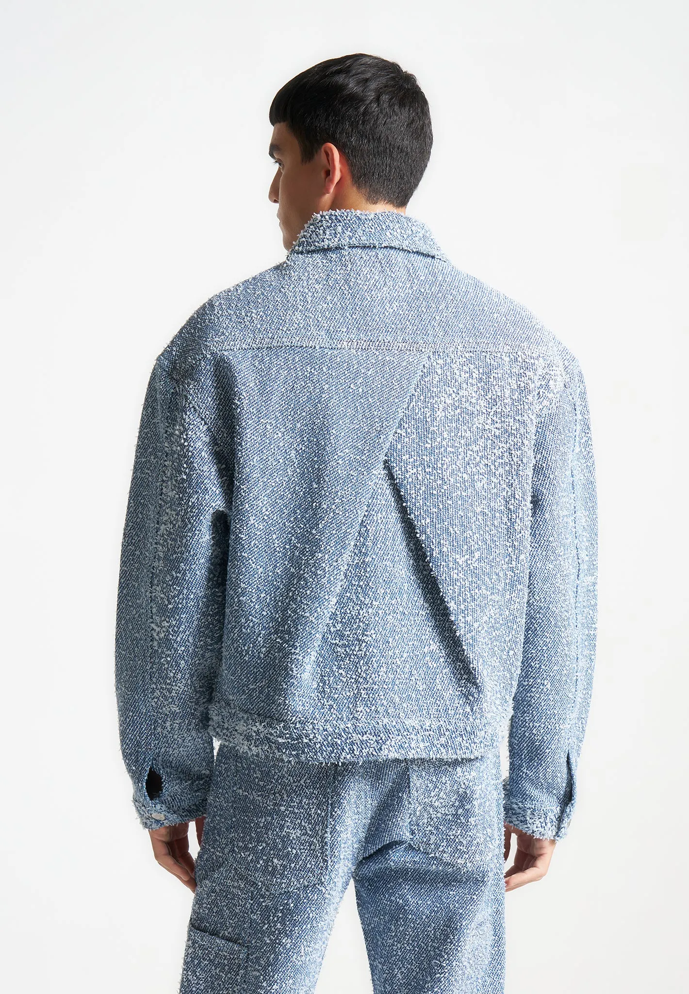 Boucle Carpenter Jacket - Blue