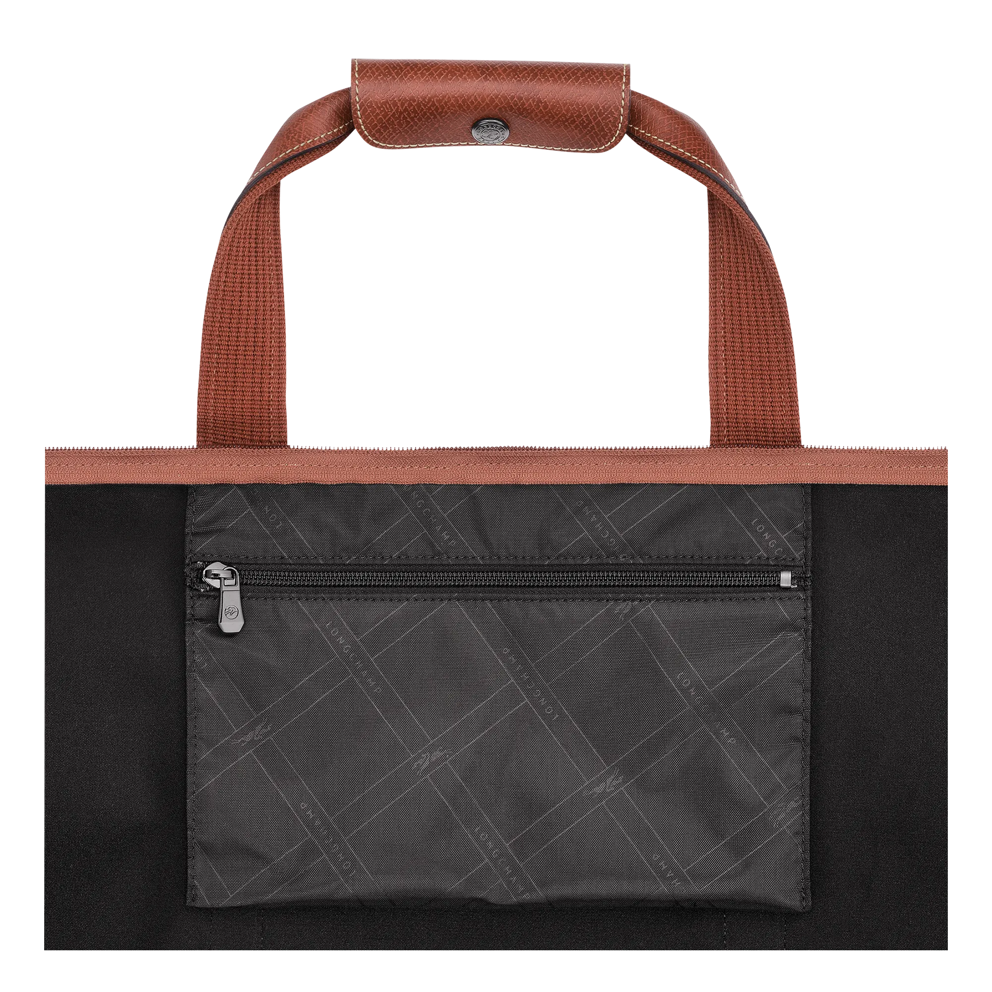 Boxford L Travel bag Brown - Recycled canvas