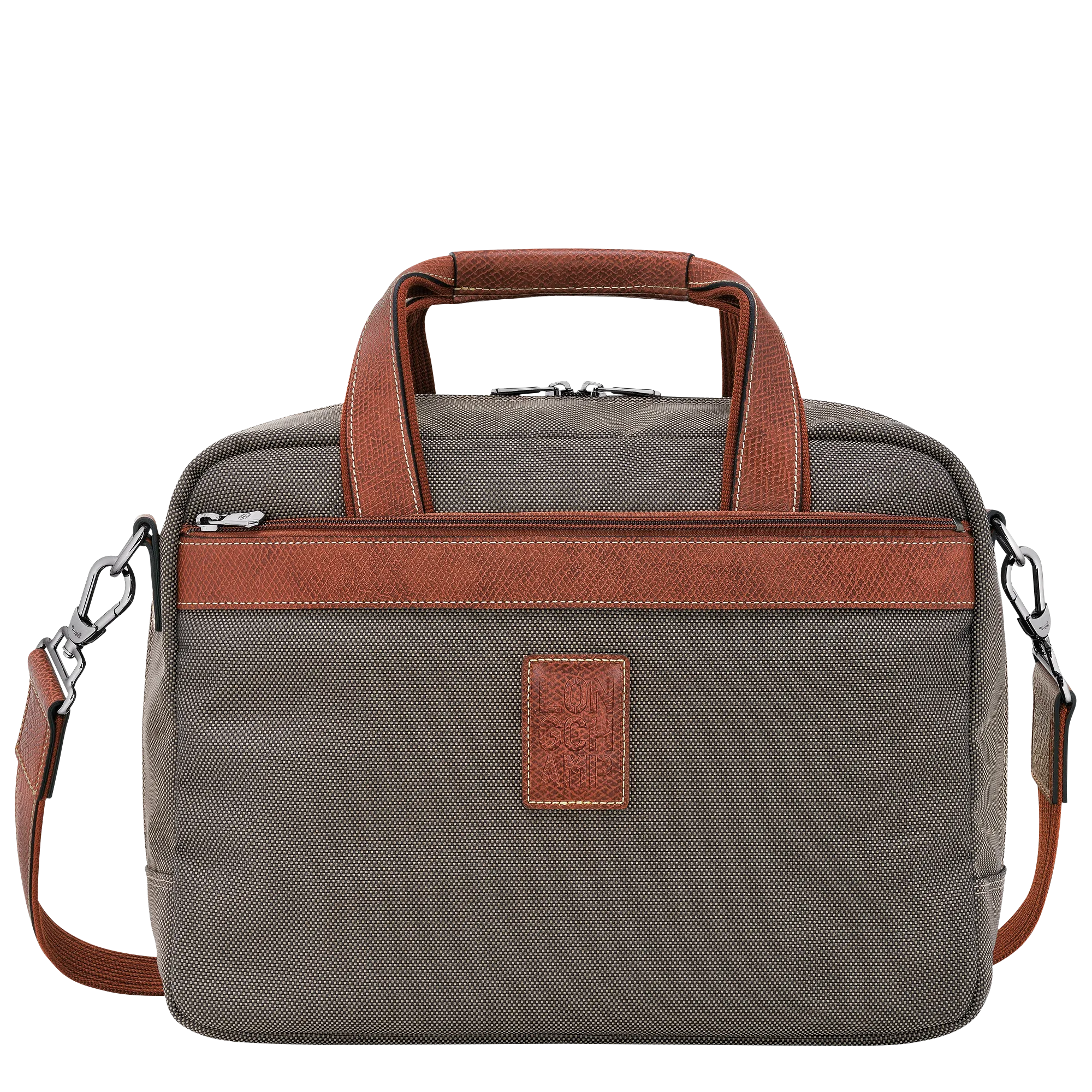 Boxford S Travel bag Brown - Recycled canvas