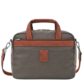 Boxford S Travel bag Brown - Recycled canvas