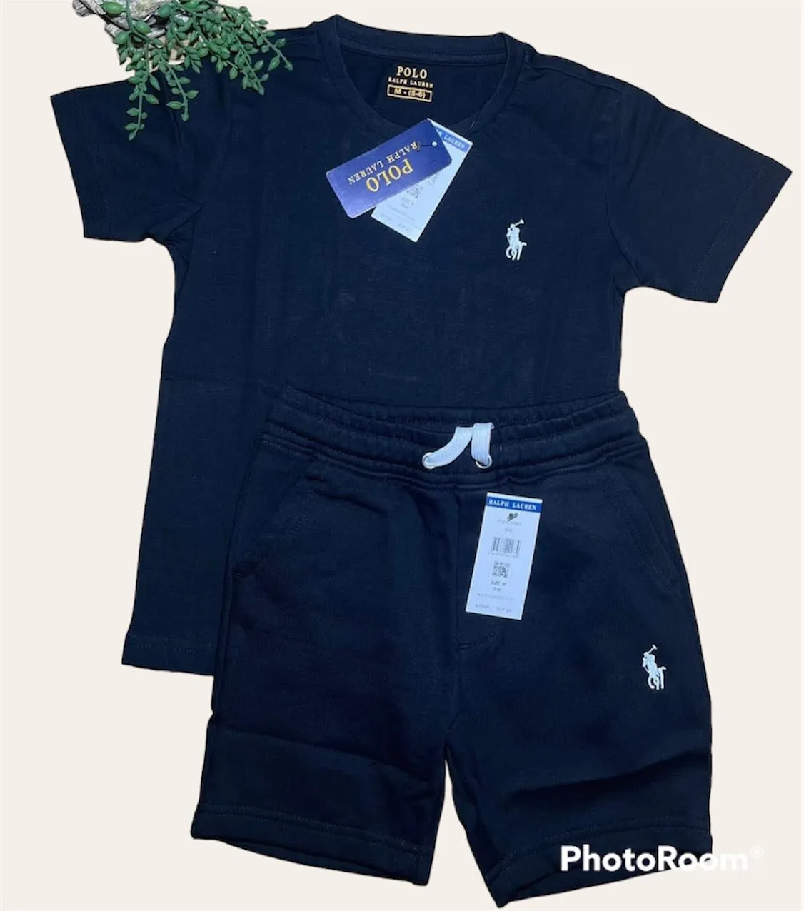 Boys Navy Blue Polo by RL