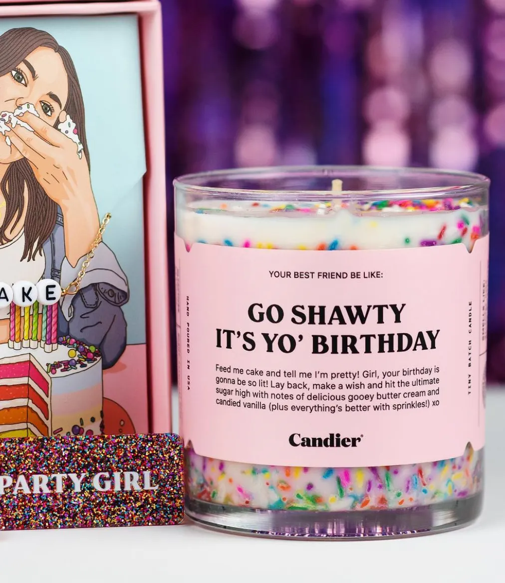 Candier GO SHAWTY IT'S YOUR BIRTHDAY 100% Soy Sprinkles candles