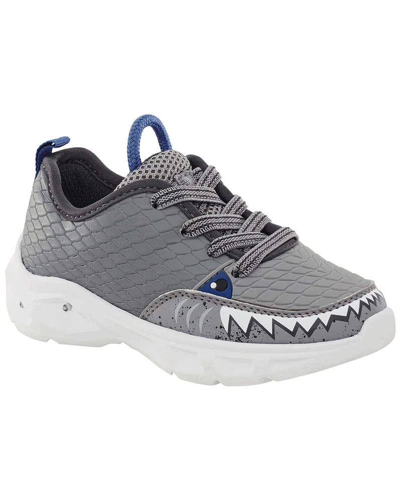 Carter's / OshKosh Toddler Shark Light-Up Sneakers