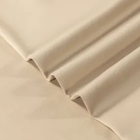 Cathay Home Twin Sheet Set - Sand  - Clement