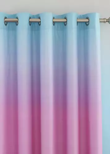 Catherine Lansfield Ombre Rainbow Clouds Curtains | Kaleidoscope