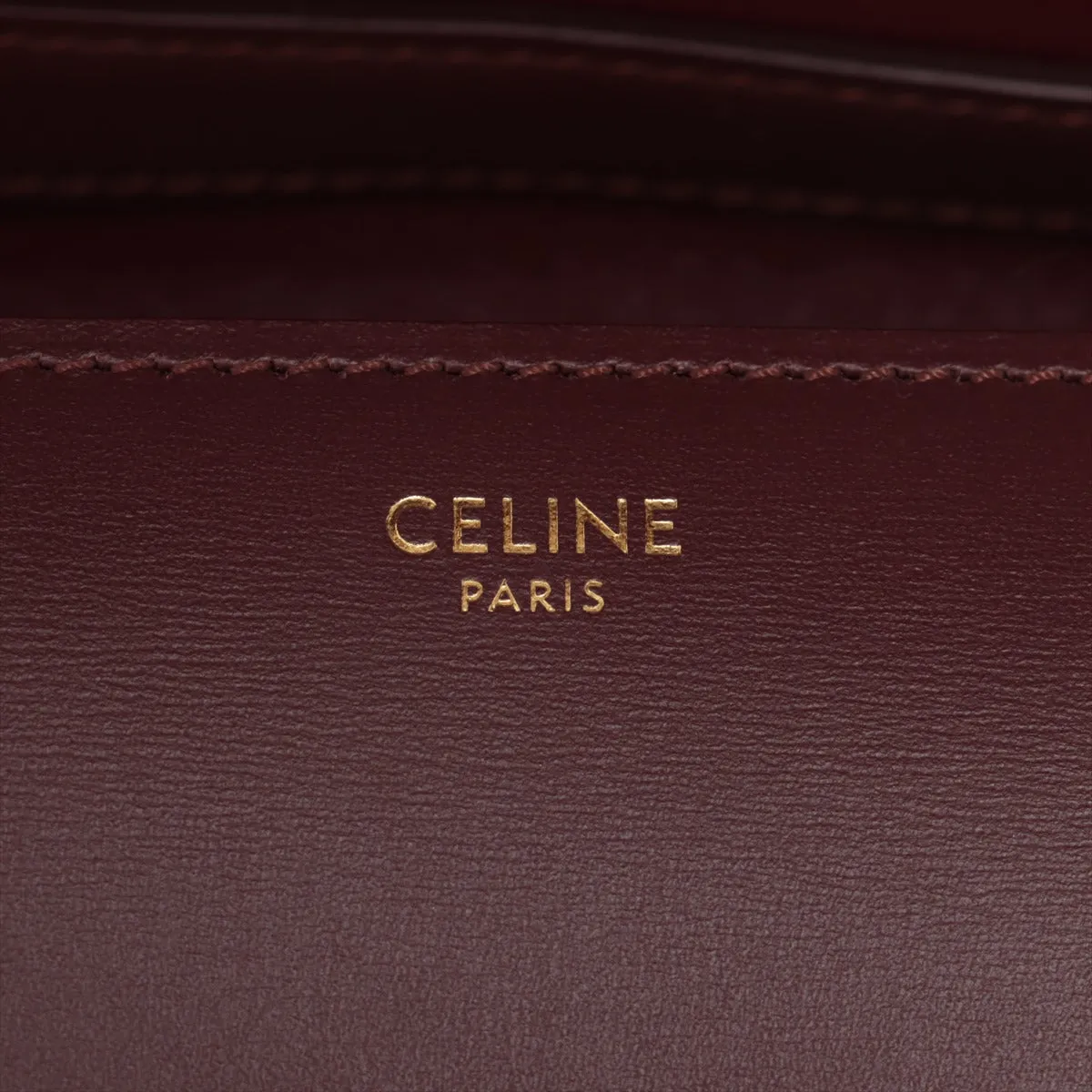 Celine Teen Box Bag Burgandy