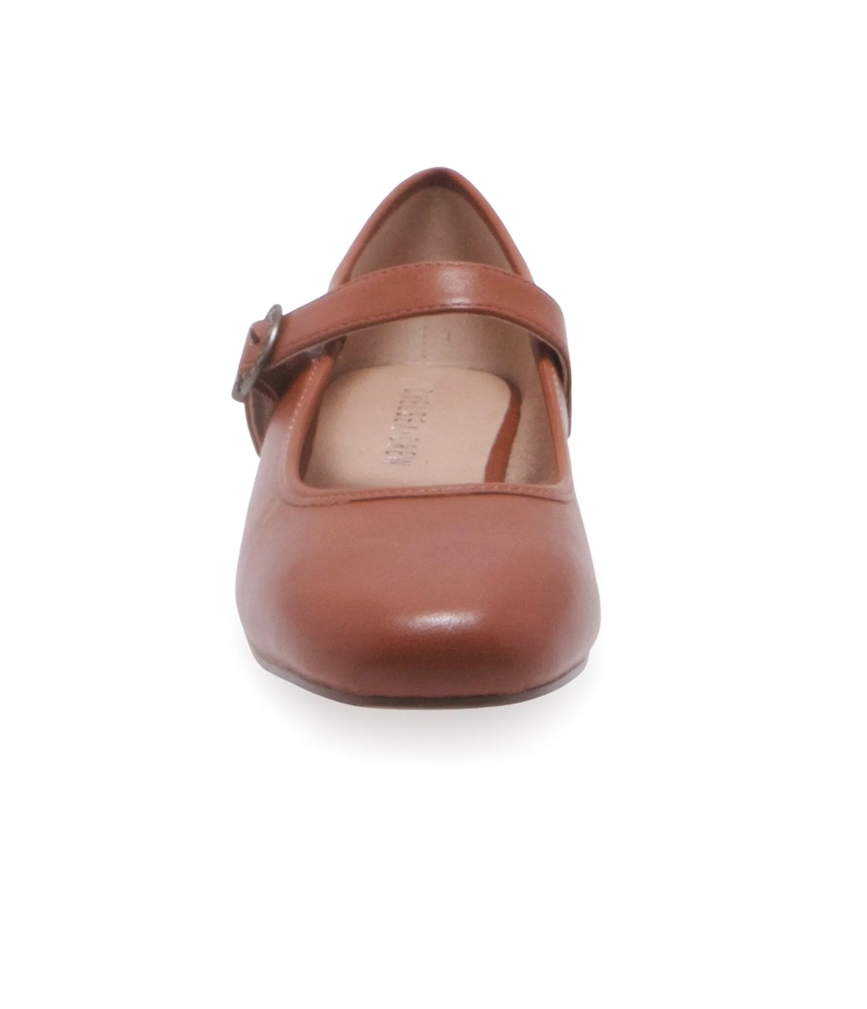 Chelsea Crew Rust Mary Jane Dora Flats