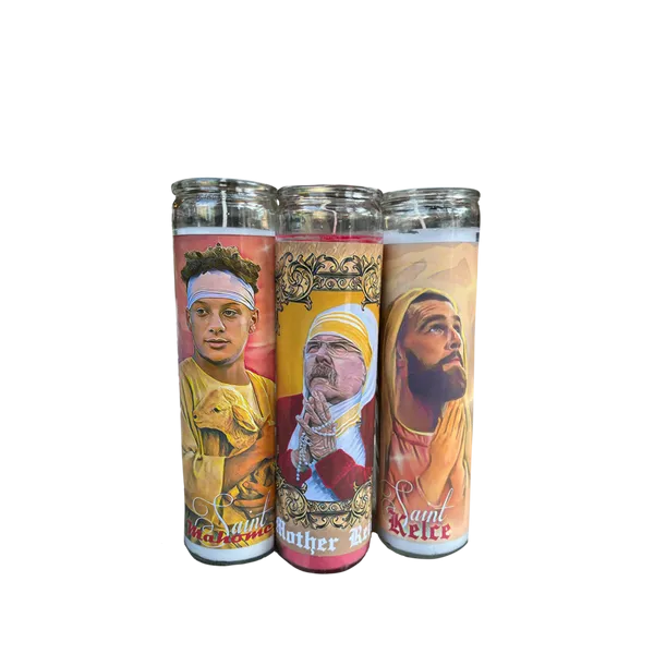 Chiefs Saint Candles