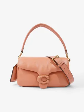 Coach Pillow Tabby 26 Coral Lambskin Leather