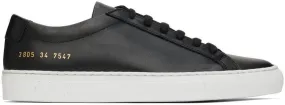 Common Projects Black Original Achilles Low Sneakers