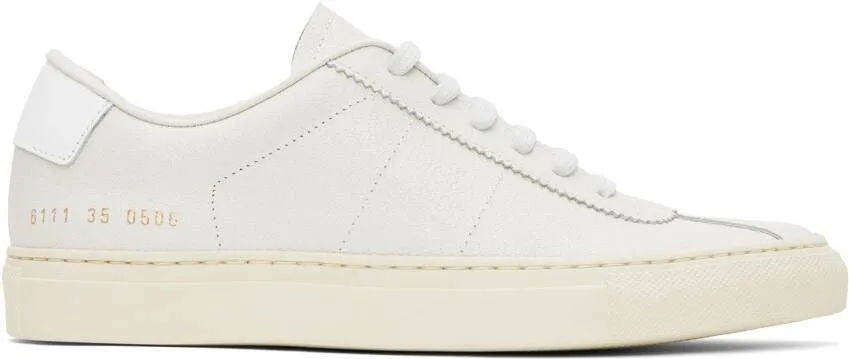 Common Projects Off-White Tennis 77 Sneakers