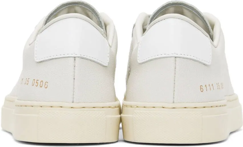 Common Projects Off-White Tennis 77 Sneakers