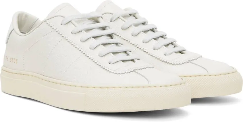 Common Projects Off-White Tennis 77 Sneakers